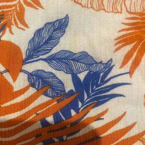 UMGEE 2 Tunic Blouses Size S Tropical Floral Relaxed Casual Boho Flowy Swing Top - Picture 14 of 15